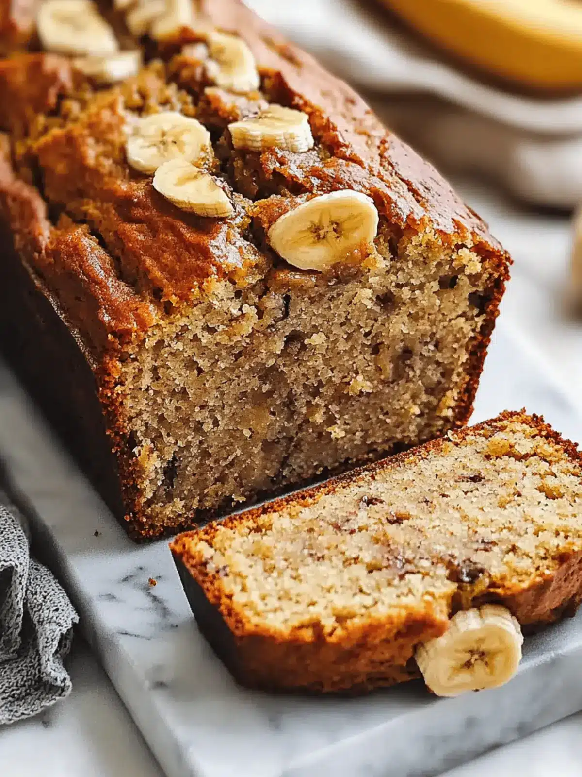 Deliciously Moist Maple Banana Bread Recipe
