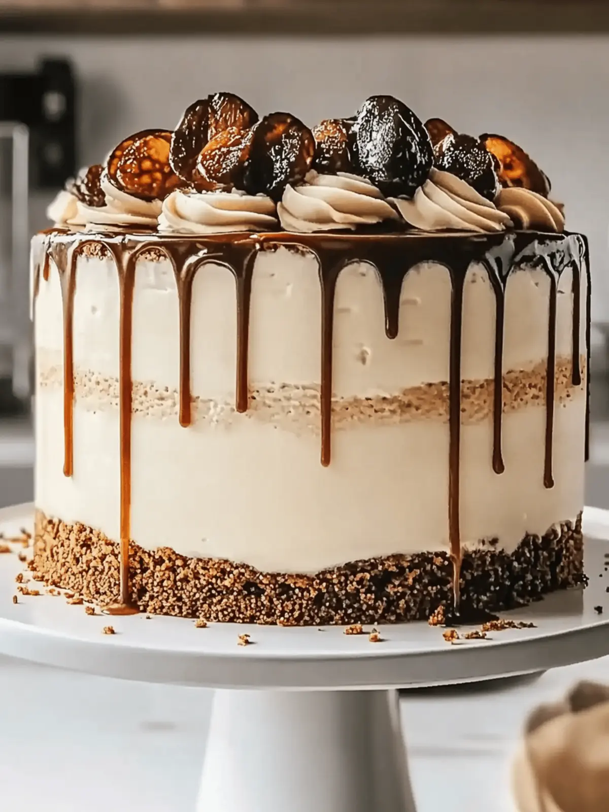 Vietnamese Iced Coffee Cake