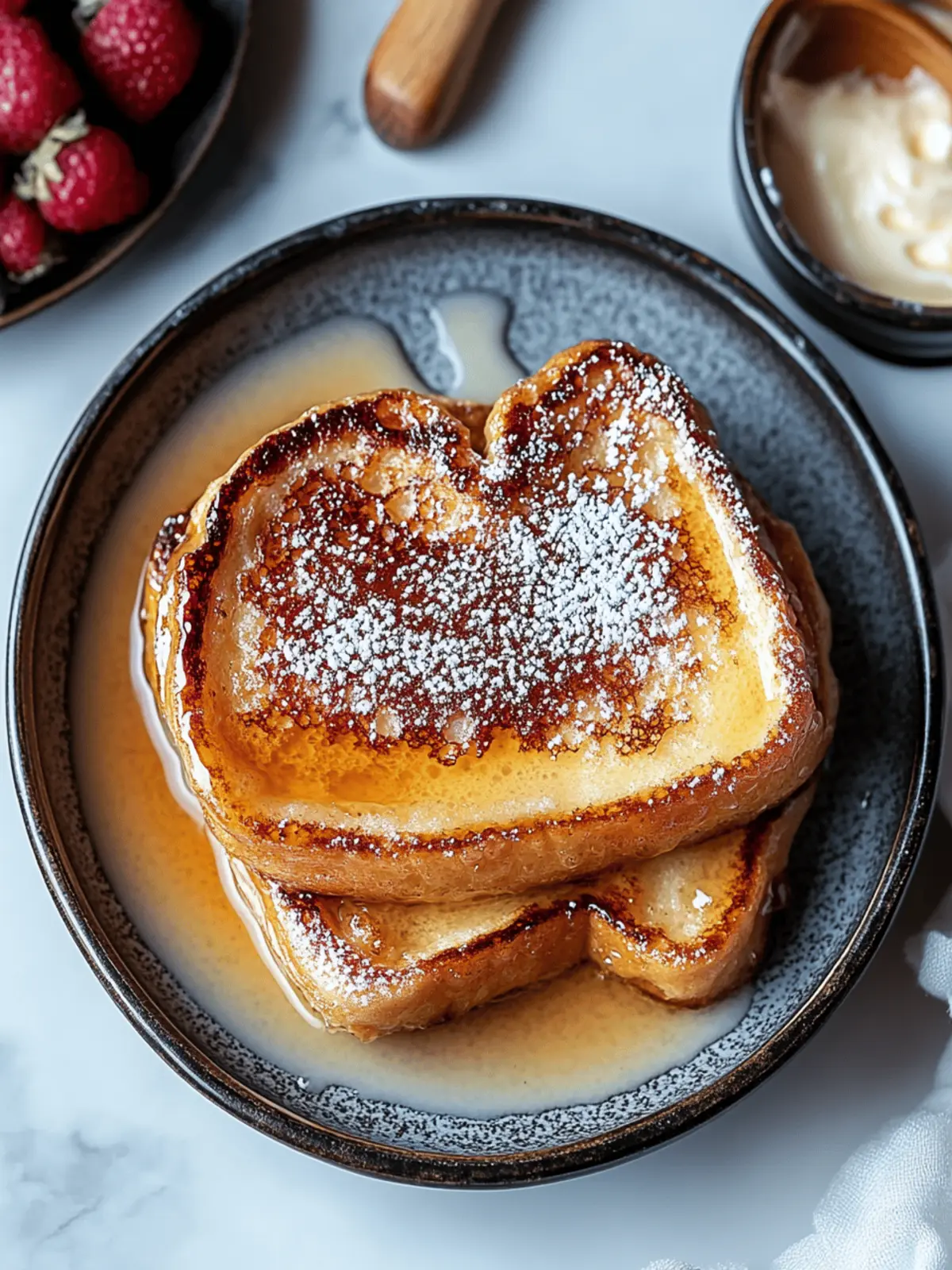 Crème Brûlée French Toast