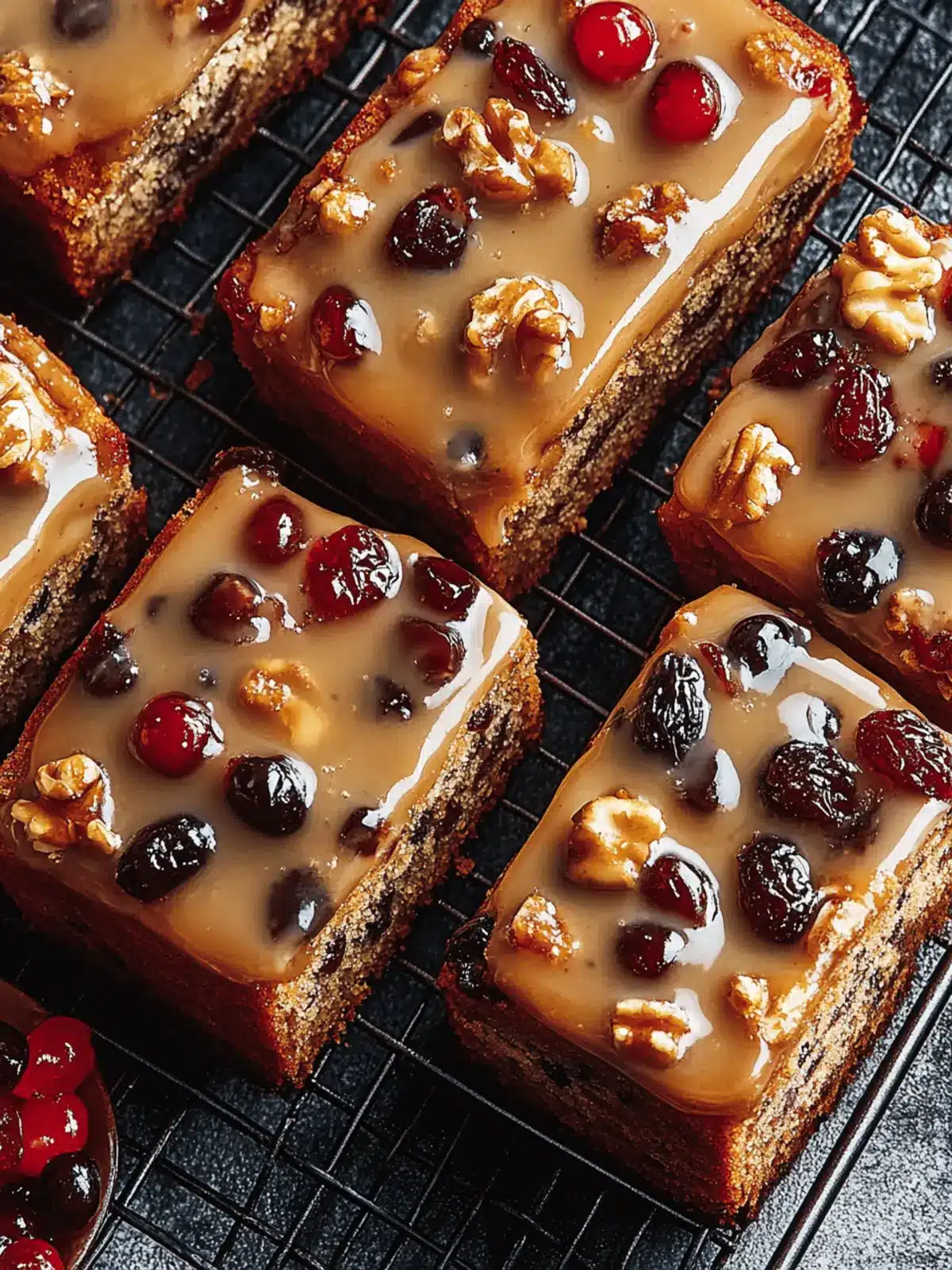 Mini Fruitcake Loaves