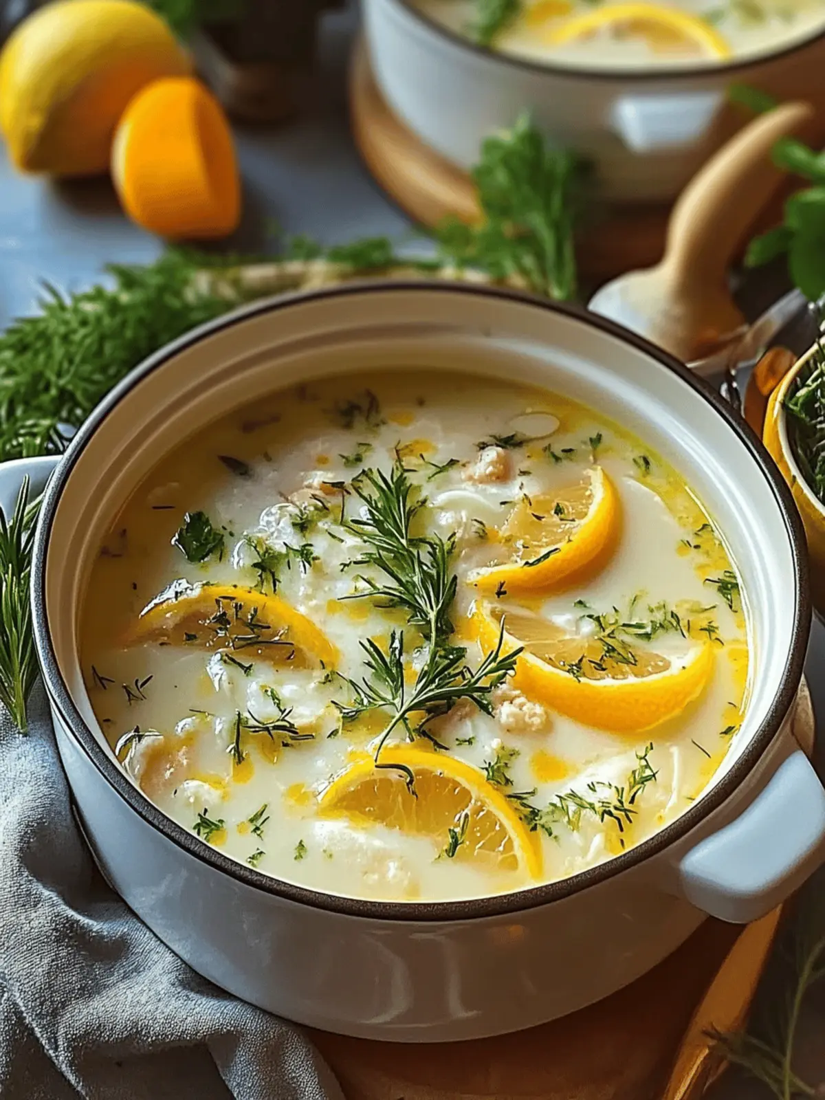 Avgolemono Soup