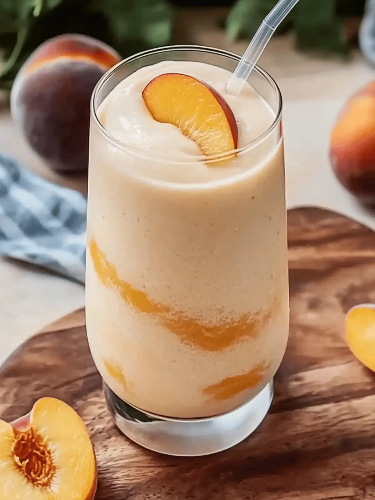 Peaches & Cream Smoothie