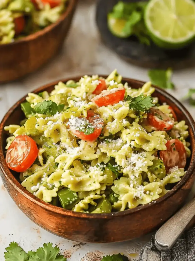 Cilantro Lime Pasta Salad