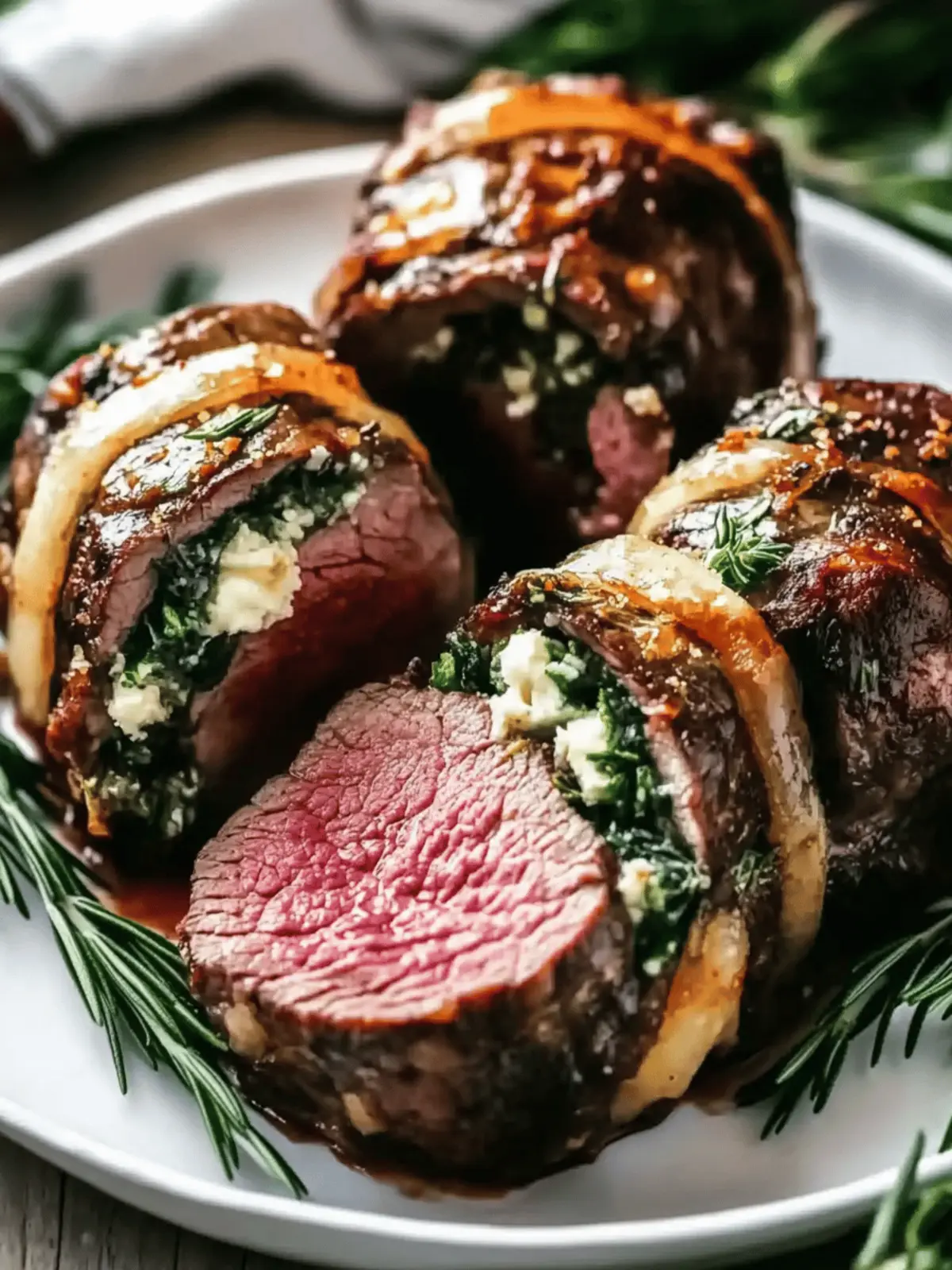 Christmas Stuffed Beef Tenderloin Recipe