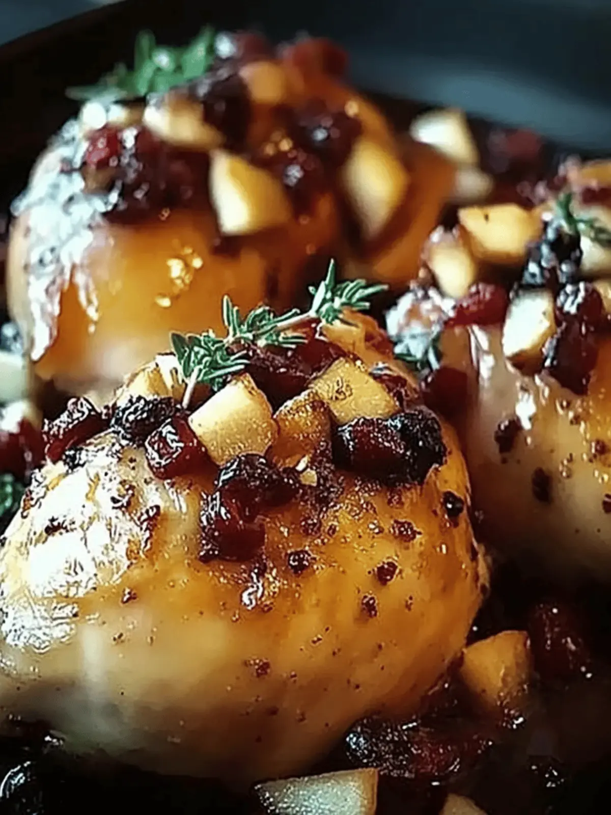 Cozy Comfort: Apple-Cranberry Stuffed Cornish Hens
