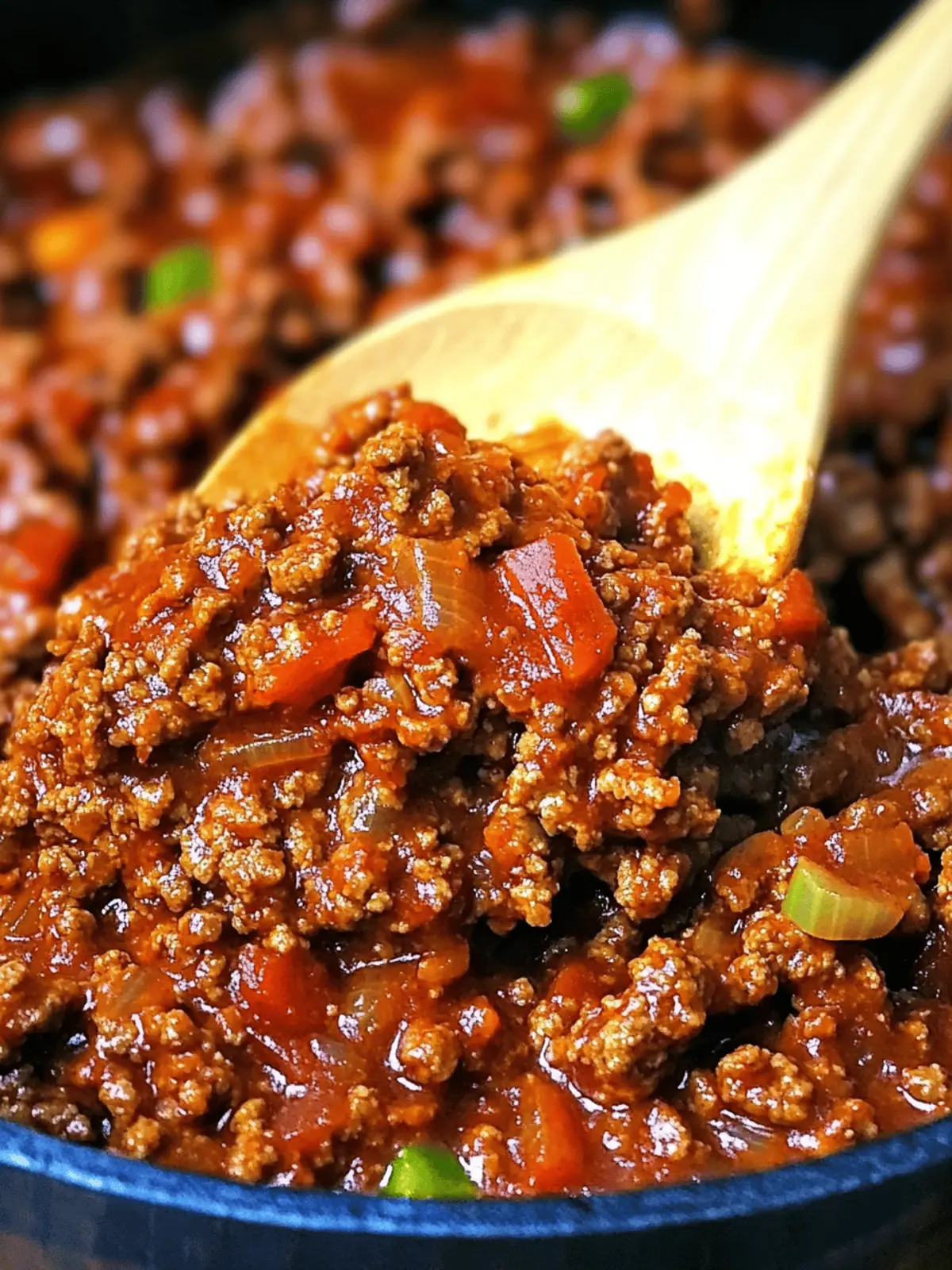 Homemade Sloppy Joes