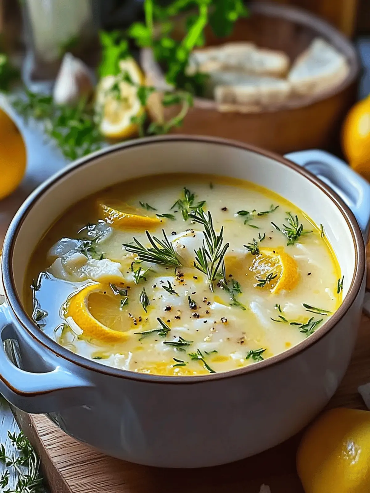 Avgolemono Soup