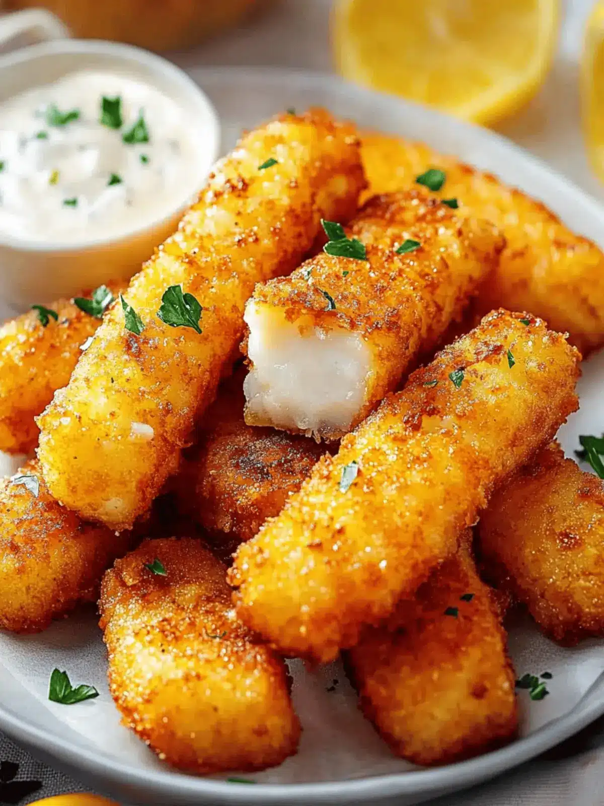 Air Fryer Fish Sticks