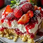Irresistible Strawberry Cheesecake Dump Cake Recipe Delight