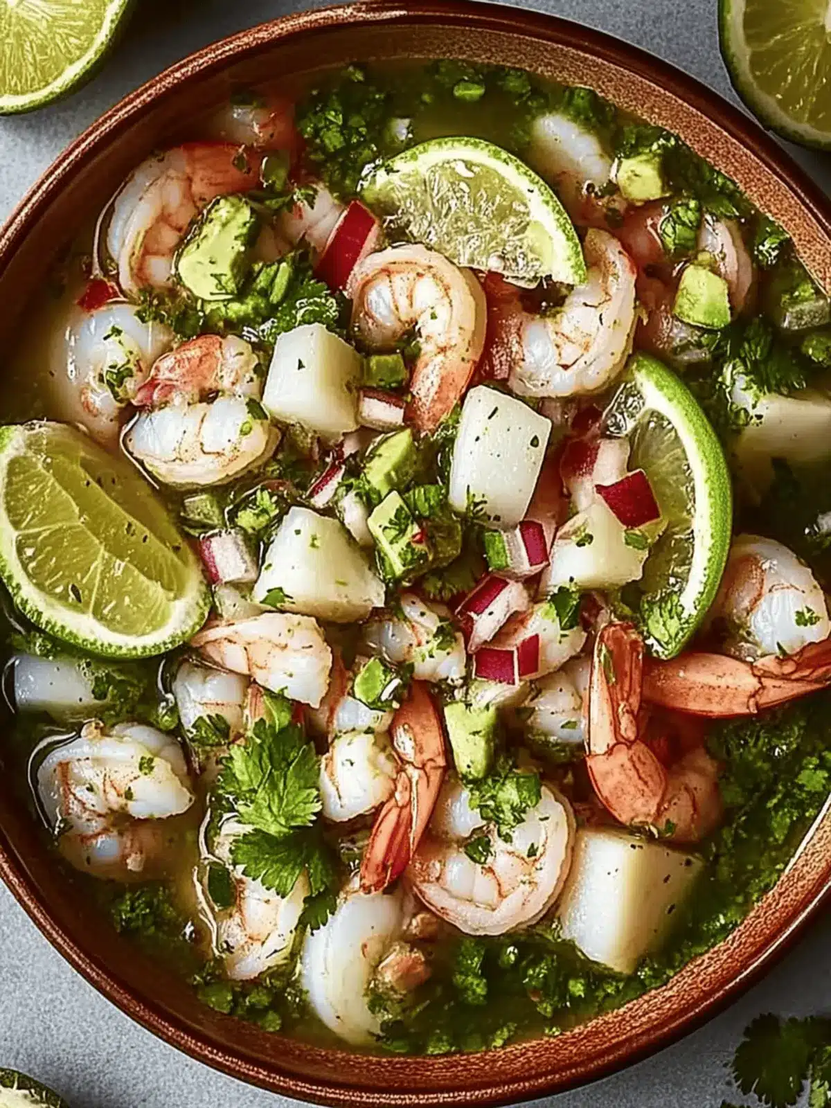 Aguachile Mexican Shrimp Ceviche
