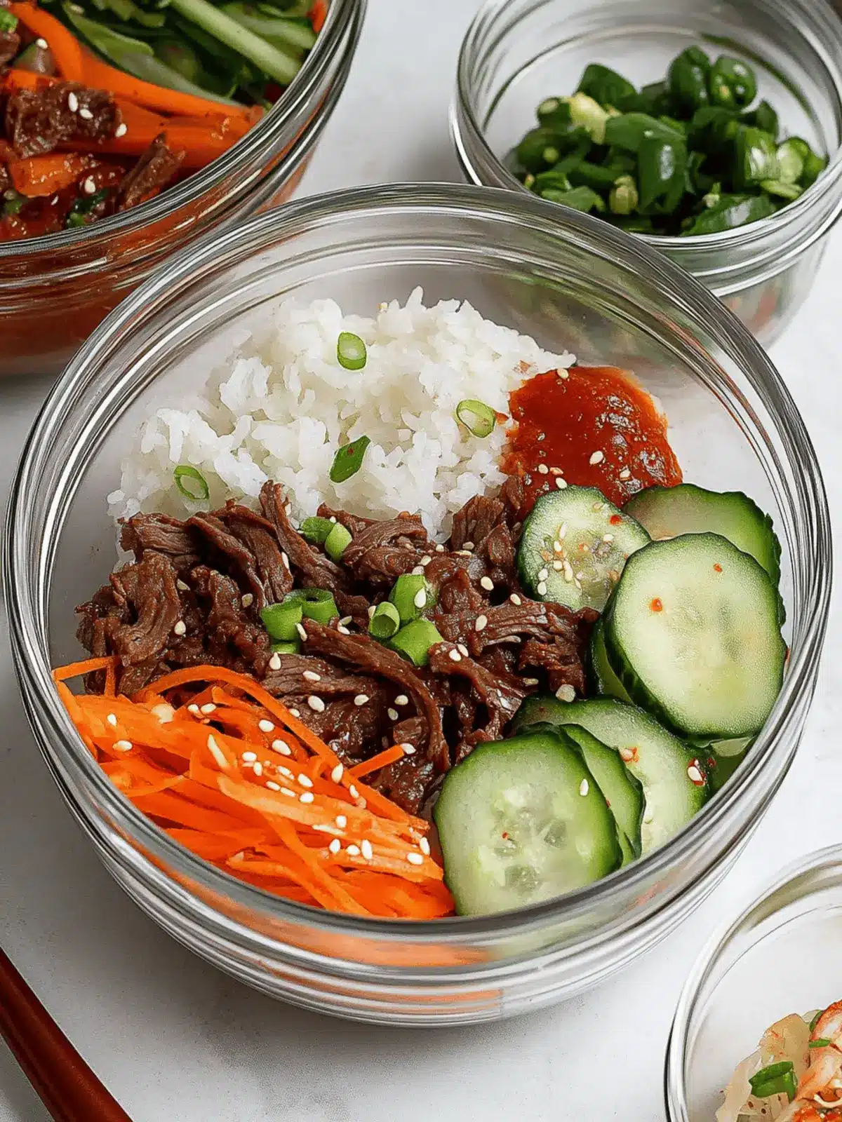 Korean Beef Meal Prep Bowls