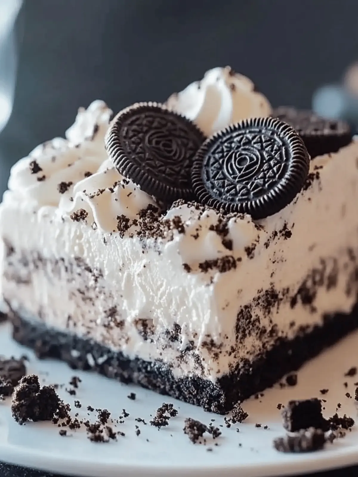 No Bake Heavenly Oreo Dessert