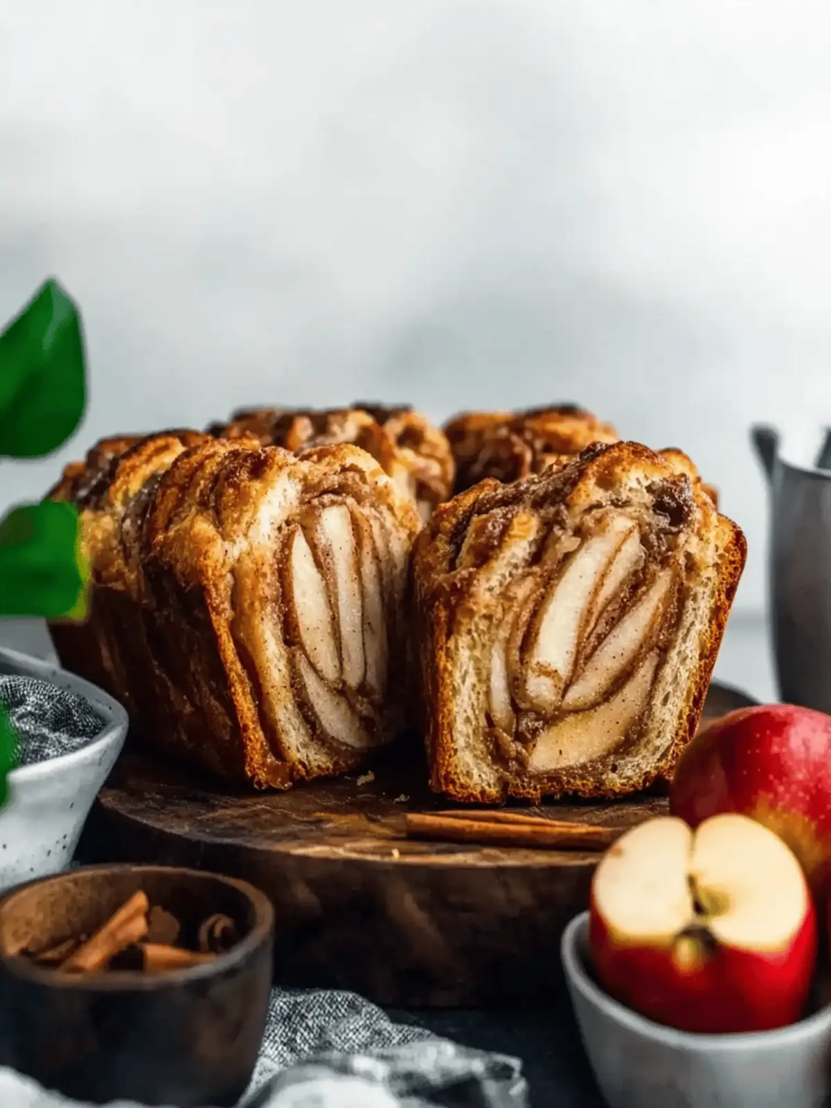 Apple Cinnamon Babka Bread Recipe