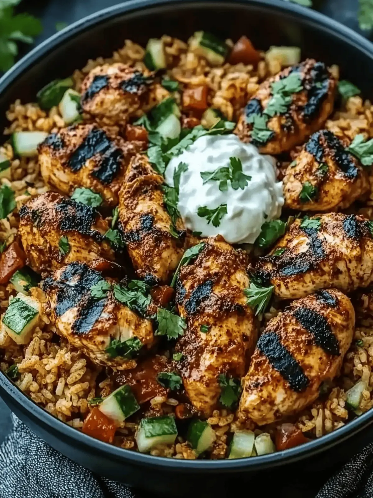 One Pot Shawarma Chicken And Rice