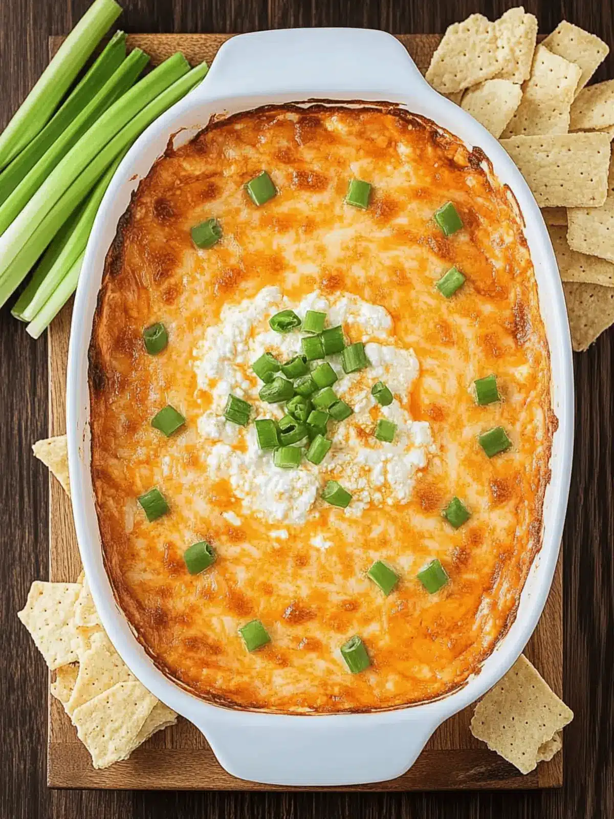 buffalo chicken dip high protein cottage cheese