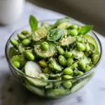 Delicious Cucumber Edamame Salad