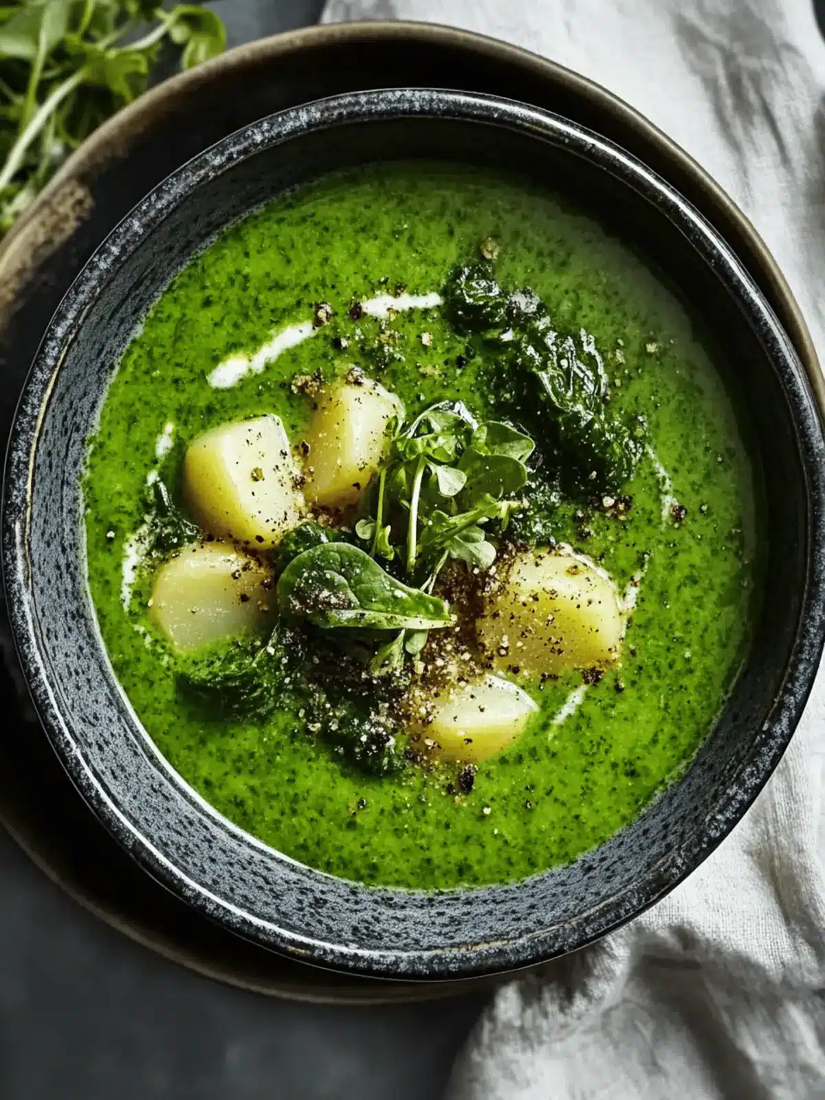 Spinach Potato Soup