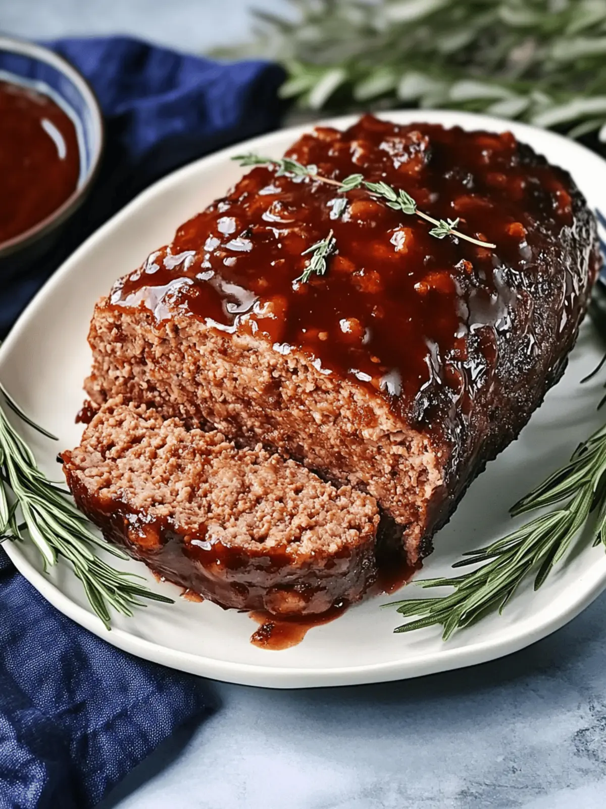 Delicious Bison Meatloaf