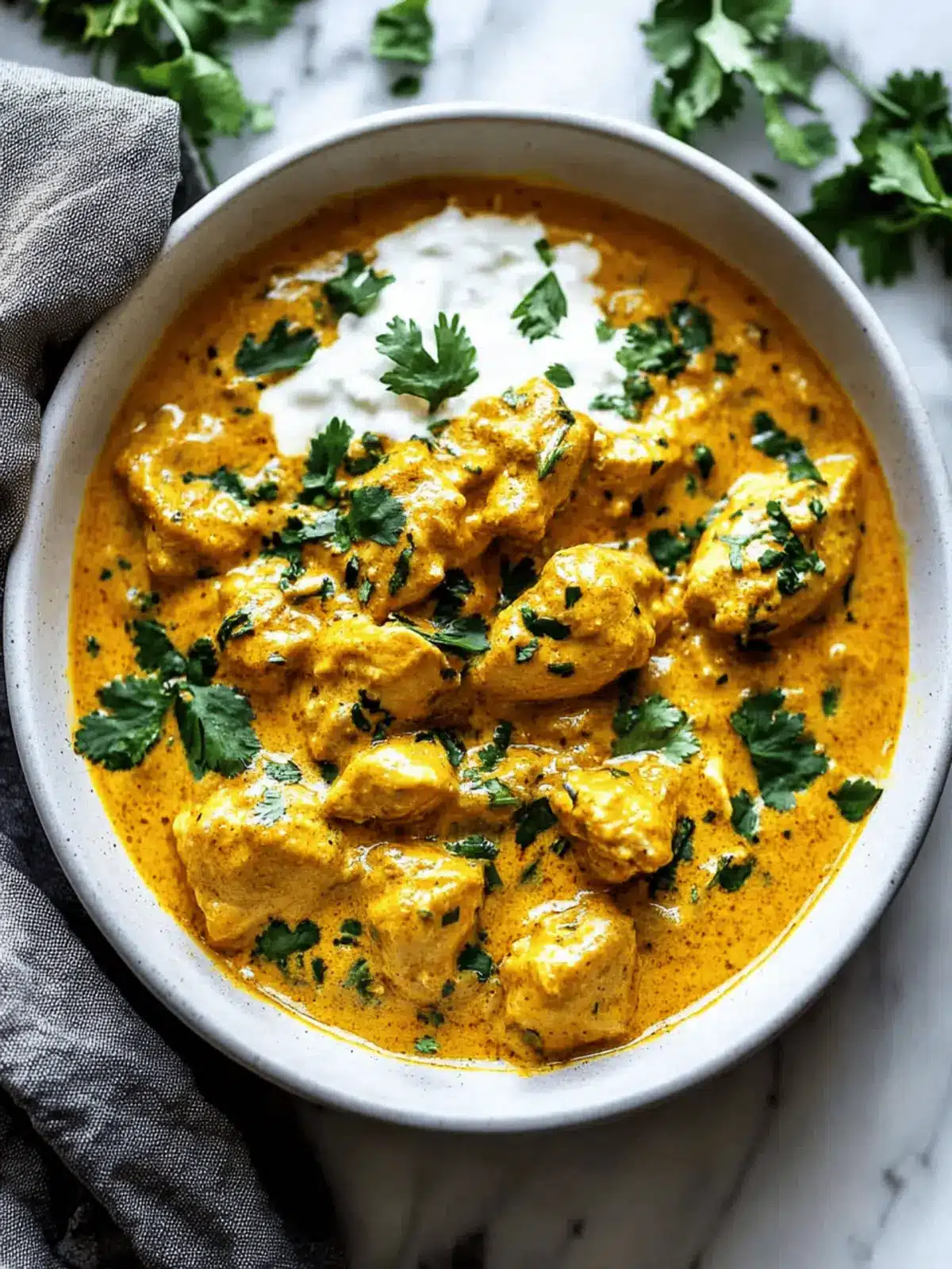 Slow Cooker Chicken Korma