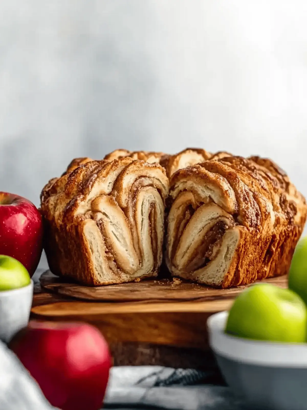 Apple Cinnamon Babka Bread Recipe