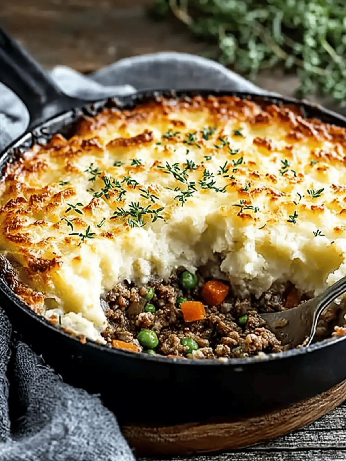 Skillet Shepherd’s Pie