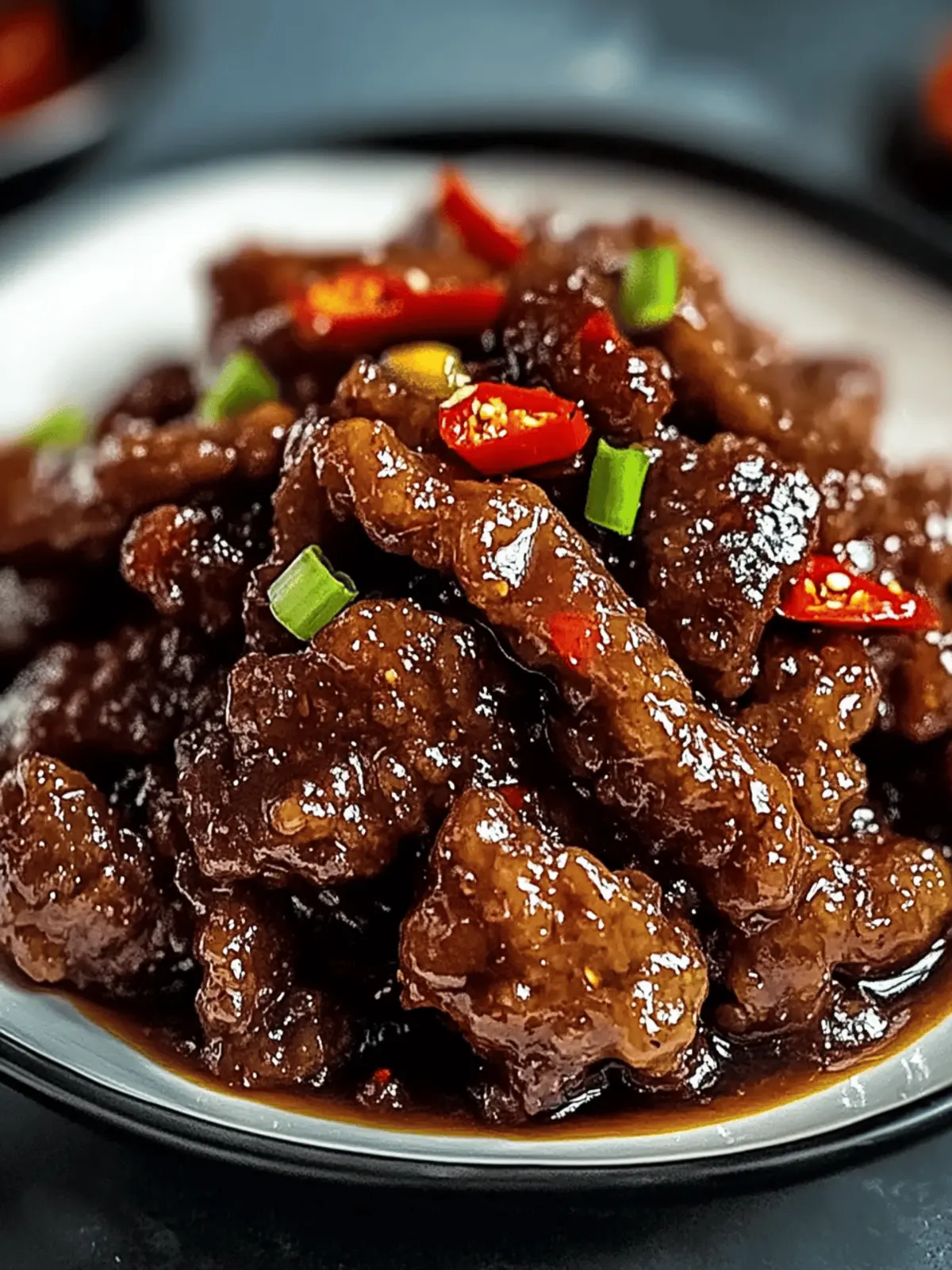 Crispy Chilli Beef