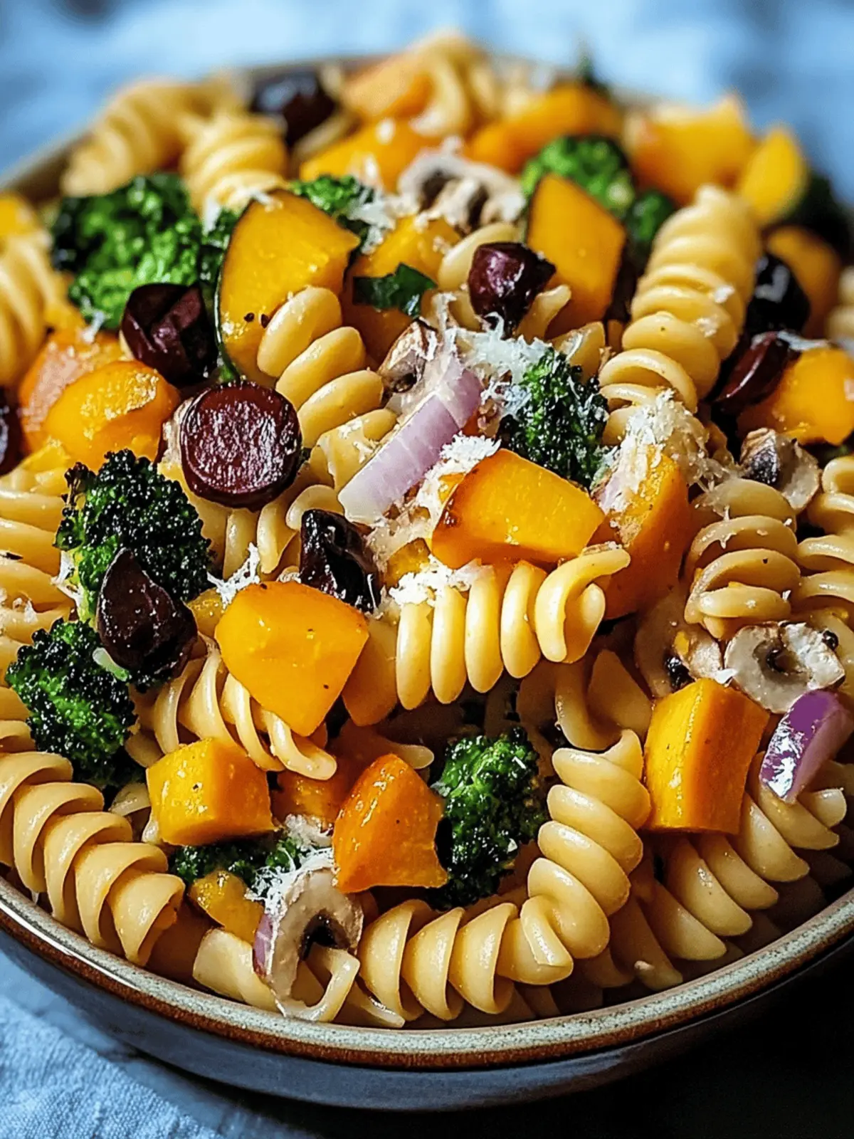 UpChuckin’ Pumpkin Loaded Pasta Salad