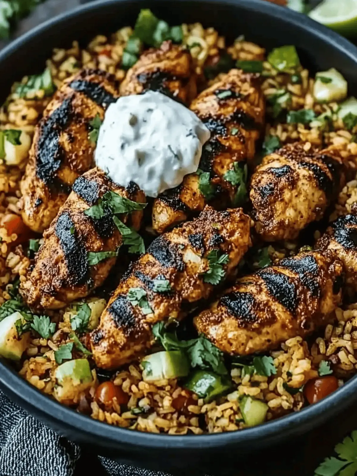 One Pot Shawarma Chicken And Rice