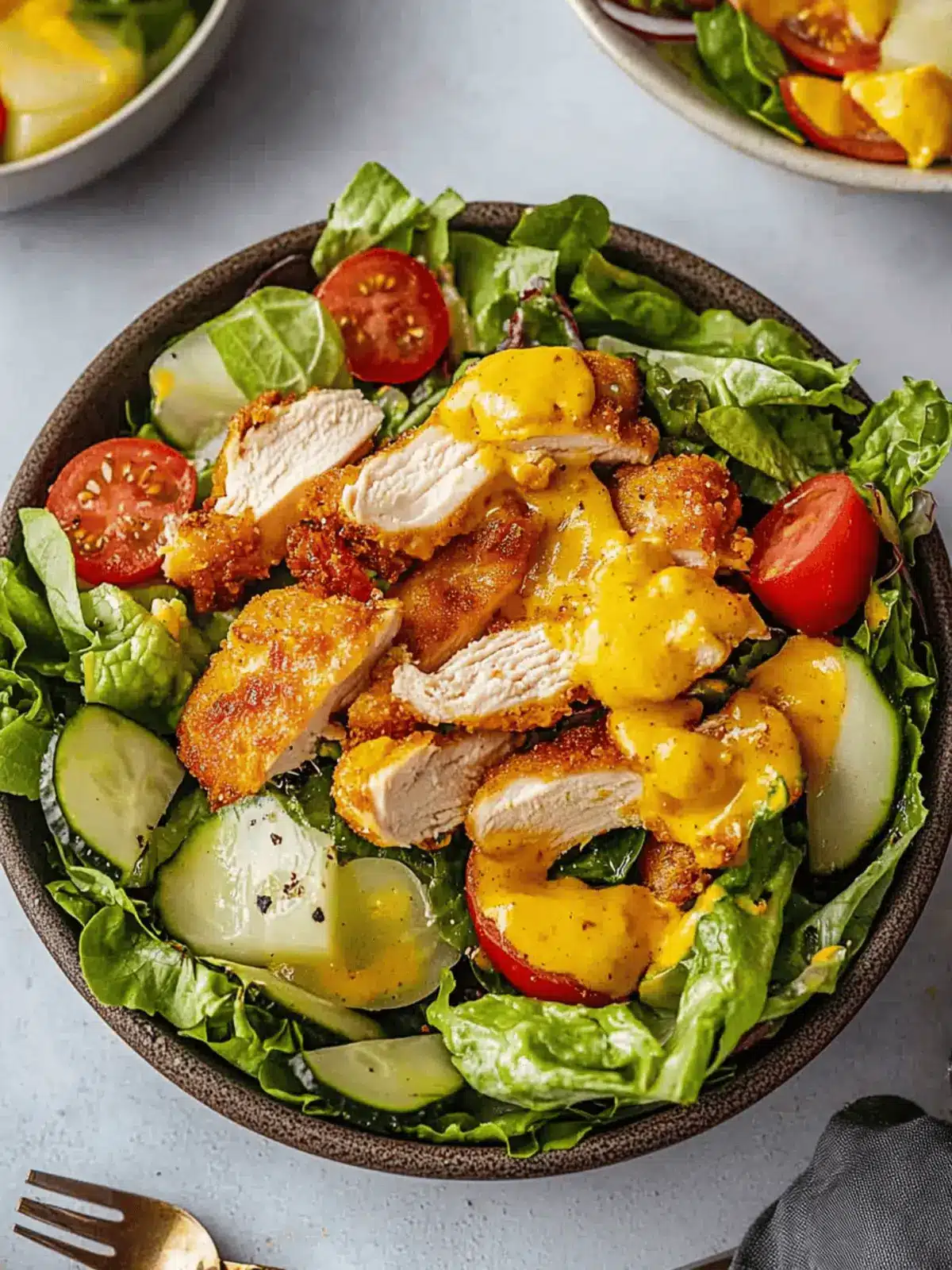 Crispy Chicken Salad