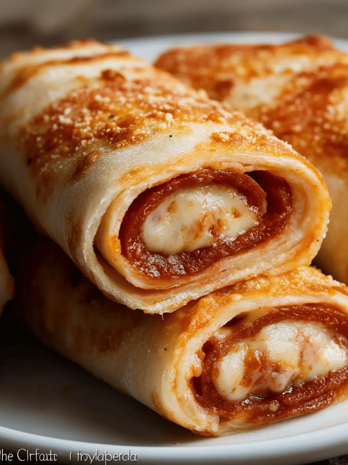 Cheesy Pepperoni Roll-Ups Recipe