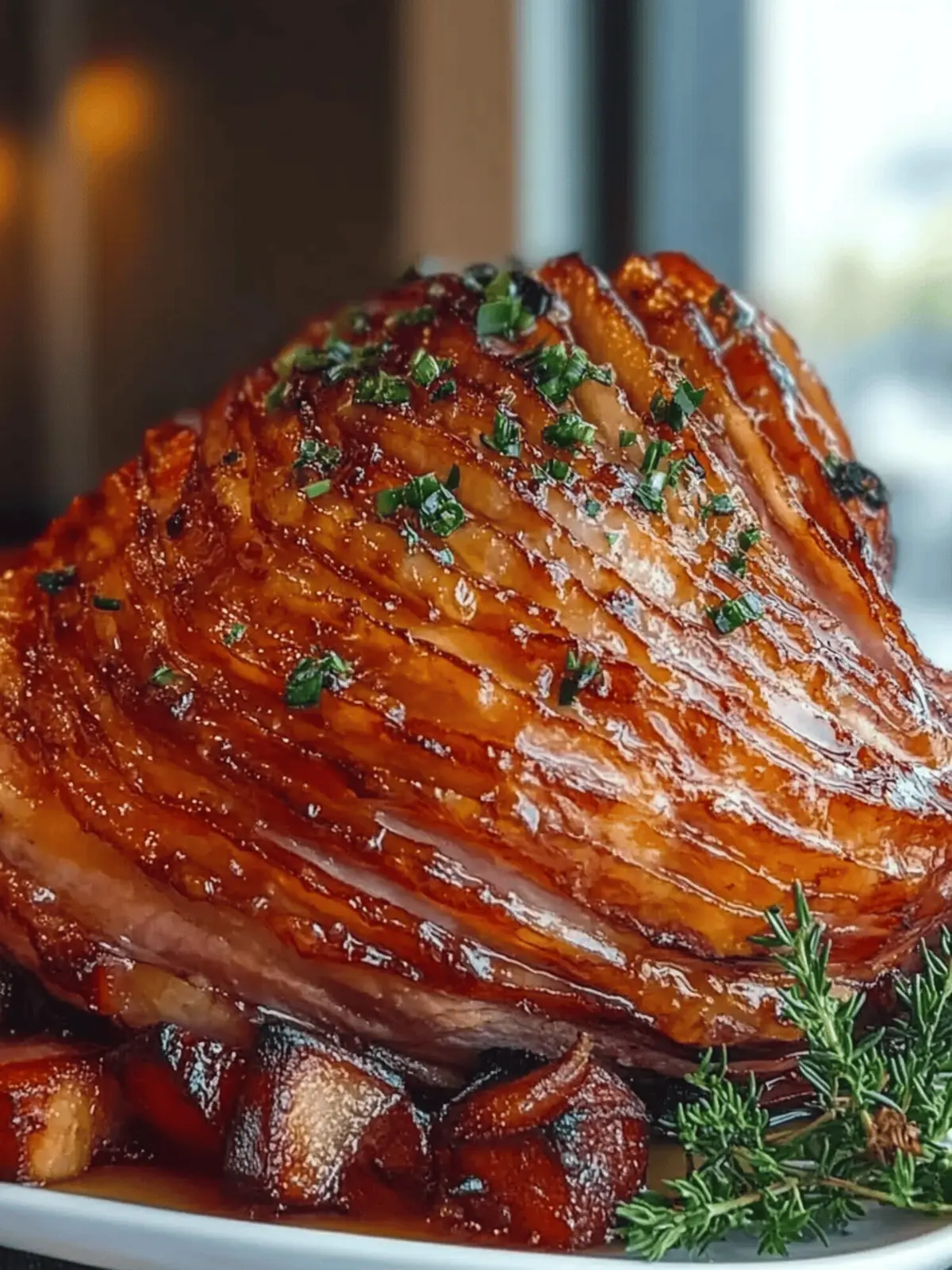 Thanksgiving Honey Glazed Ham