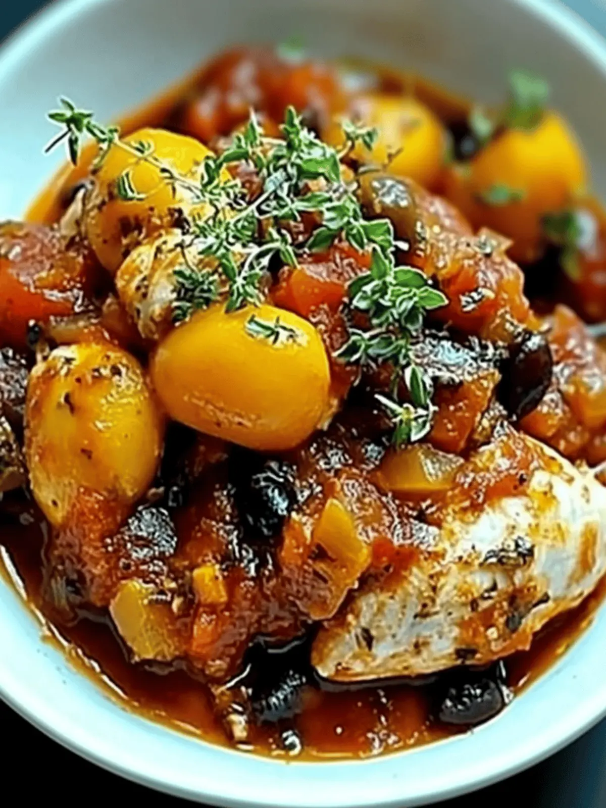 Tasty Slow Cooker Chicken Cacciatore