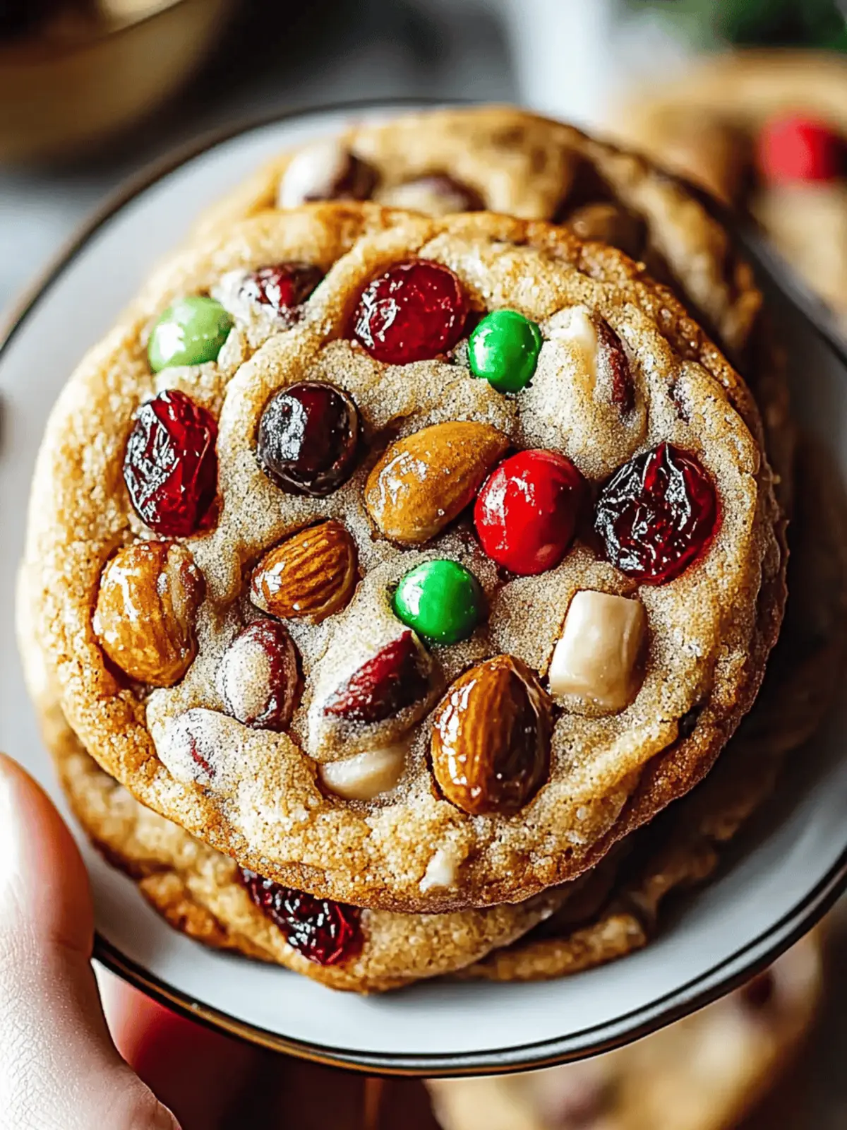 Easy Old Fashioned Fruitcake Cookies