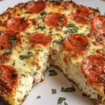 Pizza Style Cottage Cheese Bake