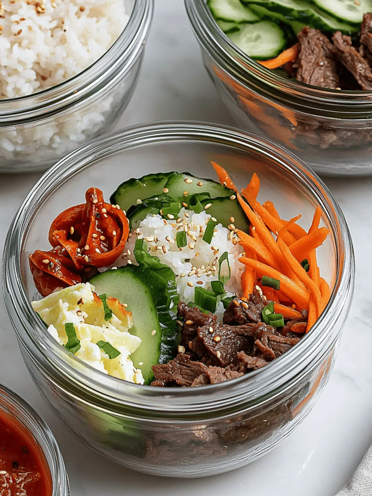 Korean Beef Meal Prep Bowls