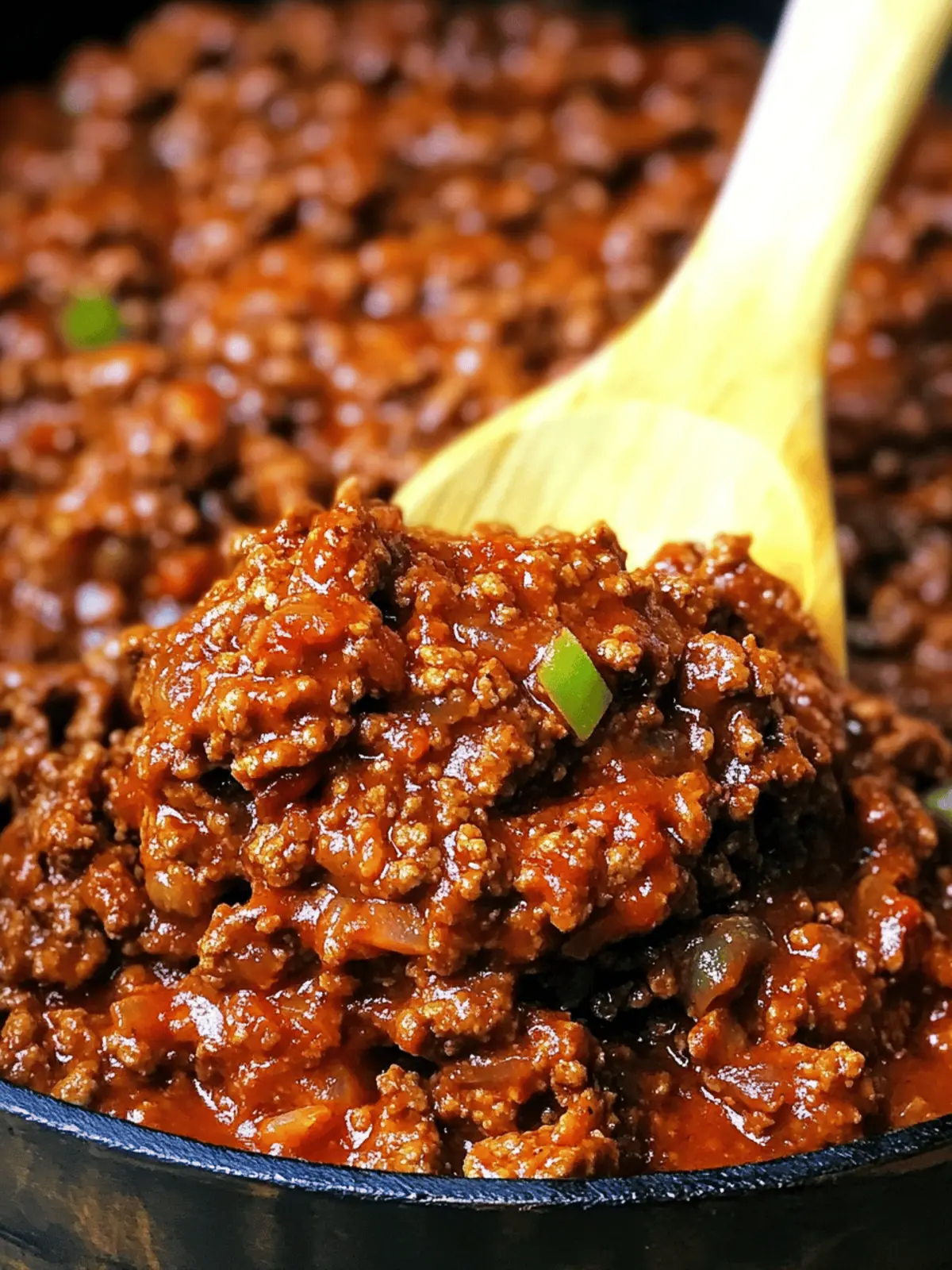 Homemade Sloppy Joes