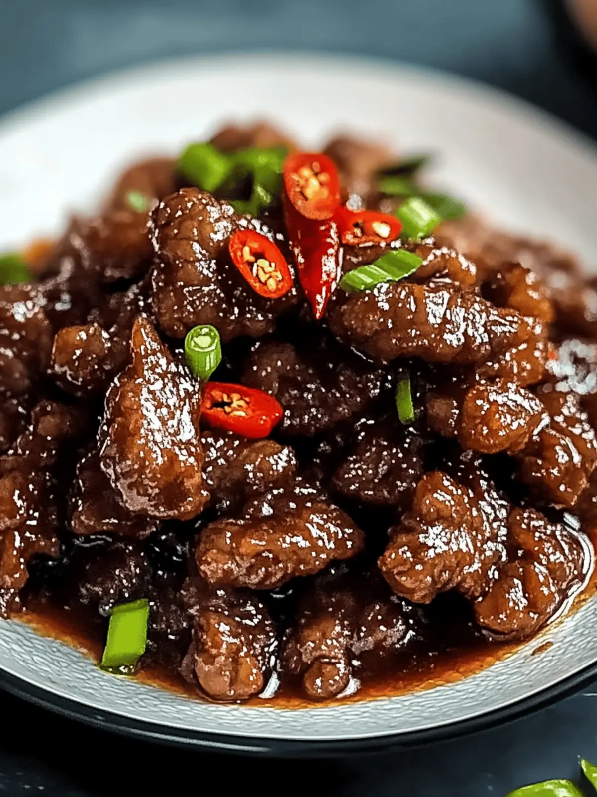 Crispy Chilli Beef