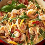 Creamy One-Pot Shrimp Primavera