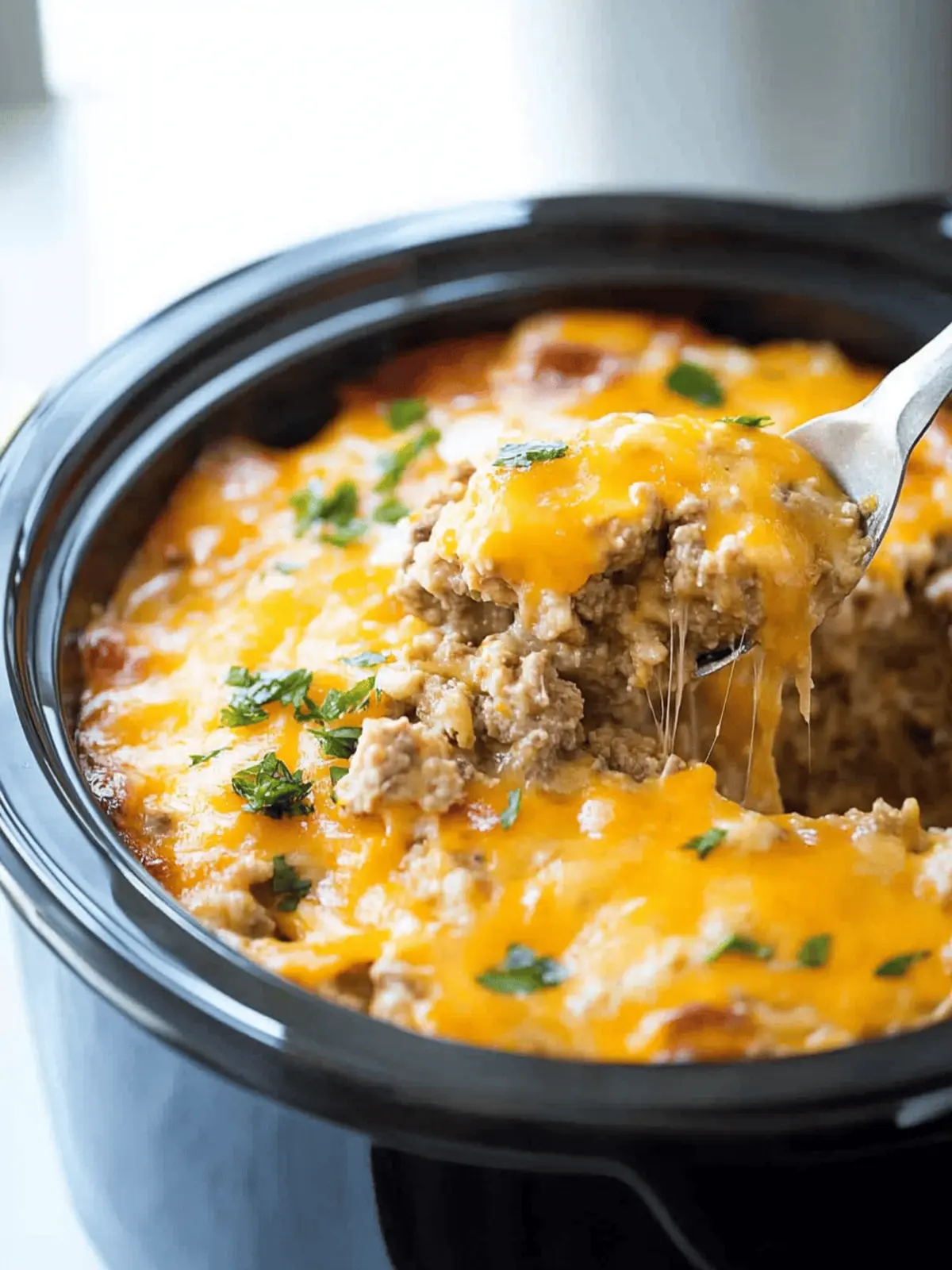 Crockpot Breakfast Casserole