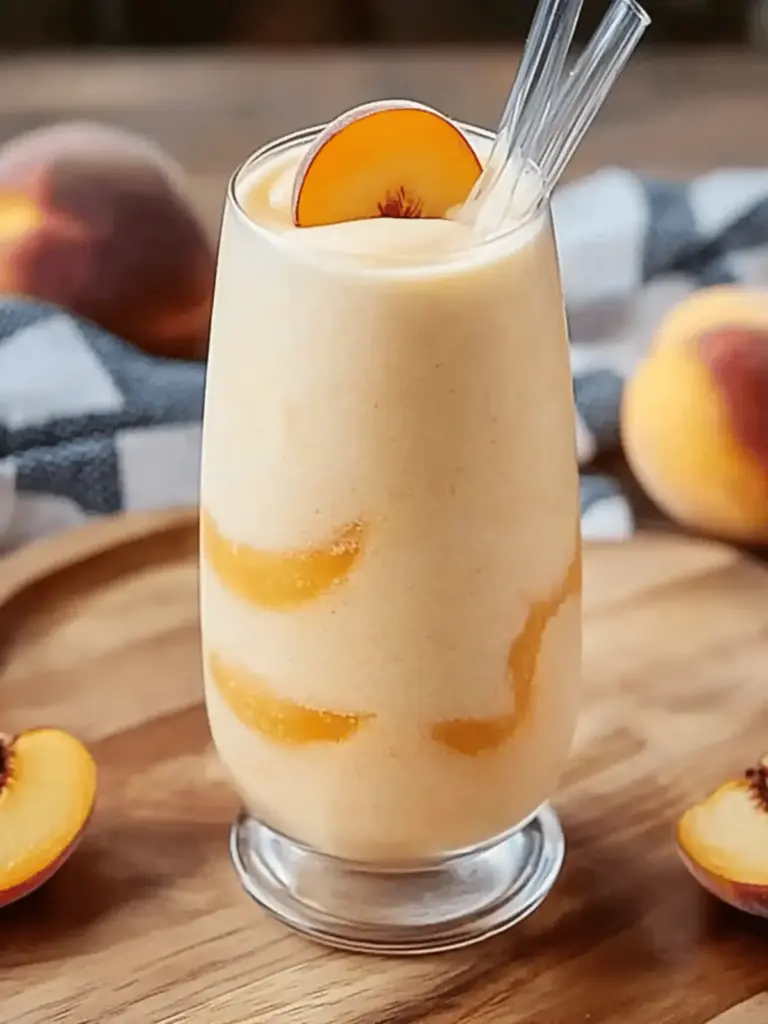 Peaches & Cream Smoothie