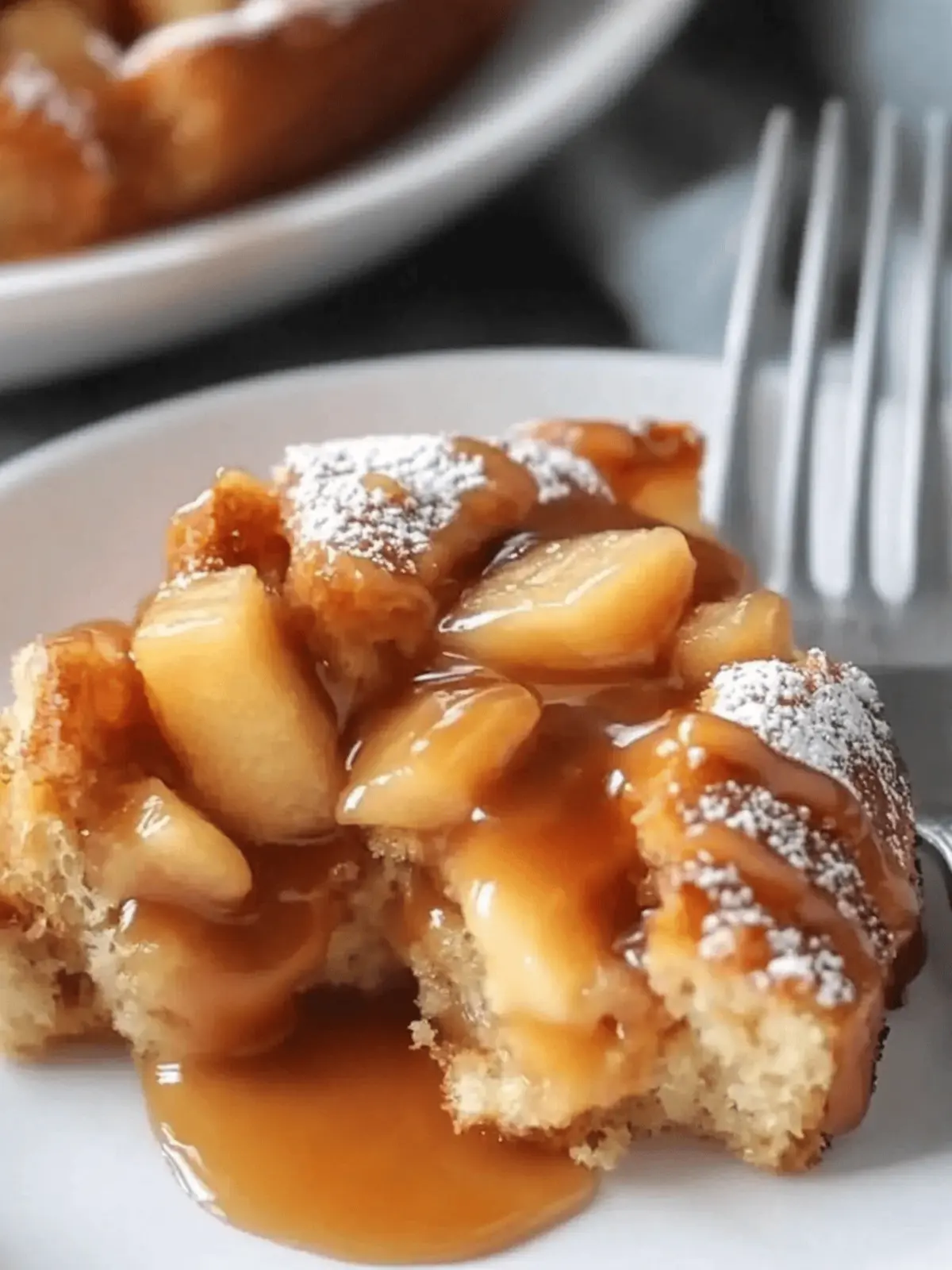 Caramel Apple Bread Pudding