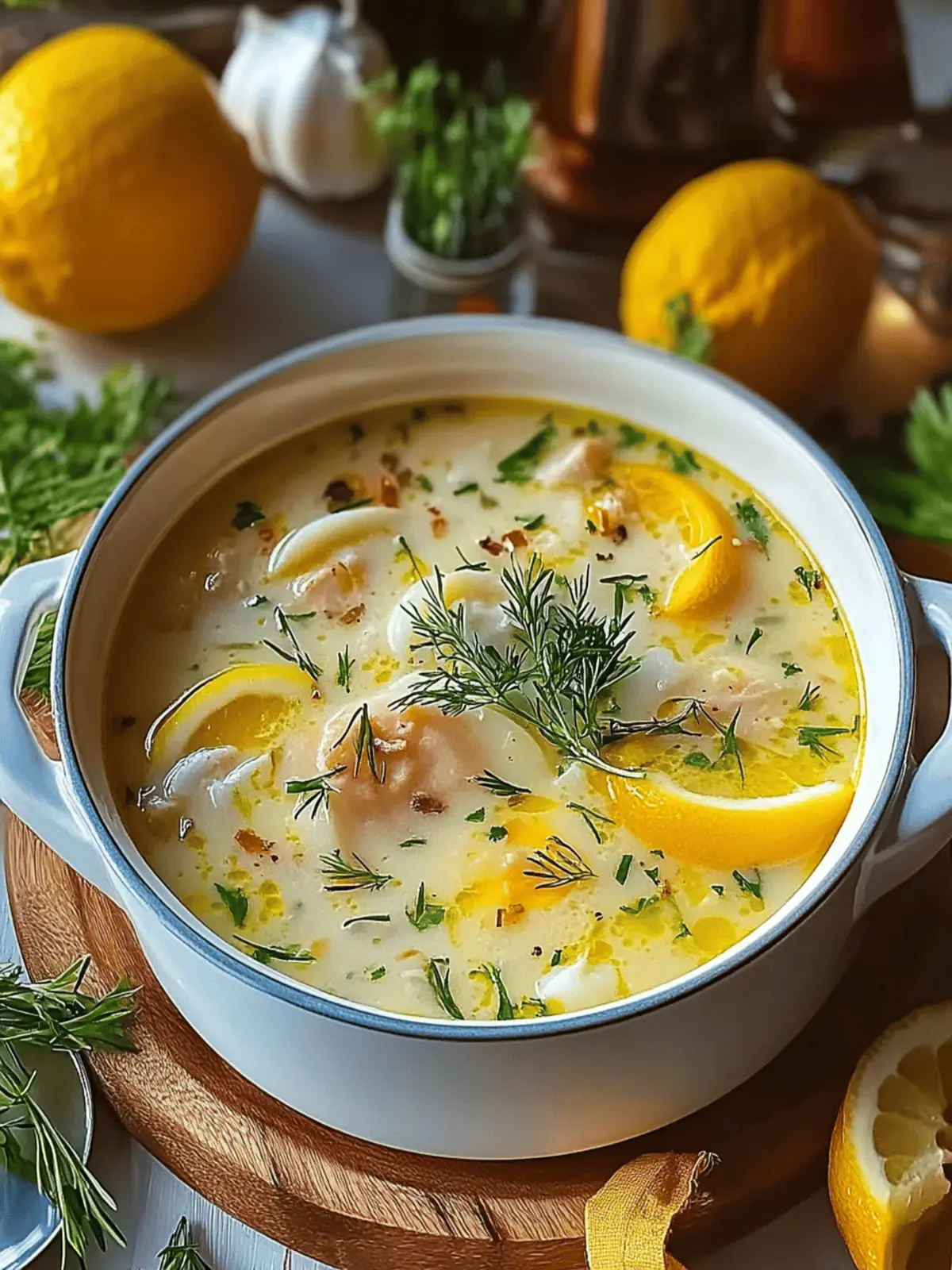 Avgolemono Soup