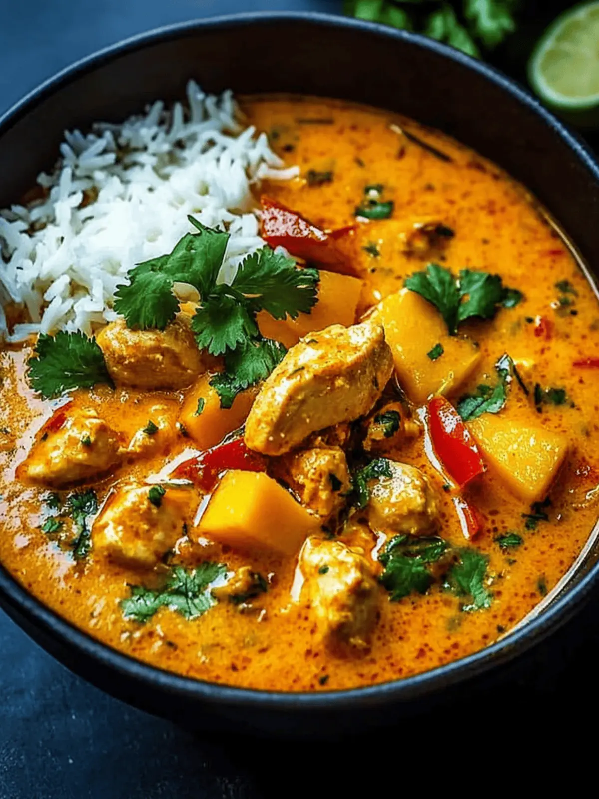 Mango Chicken Curry