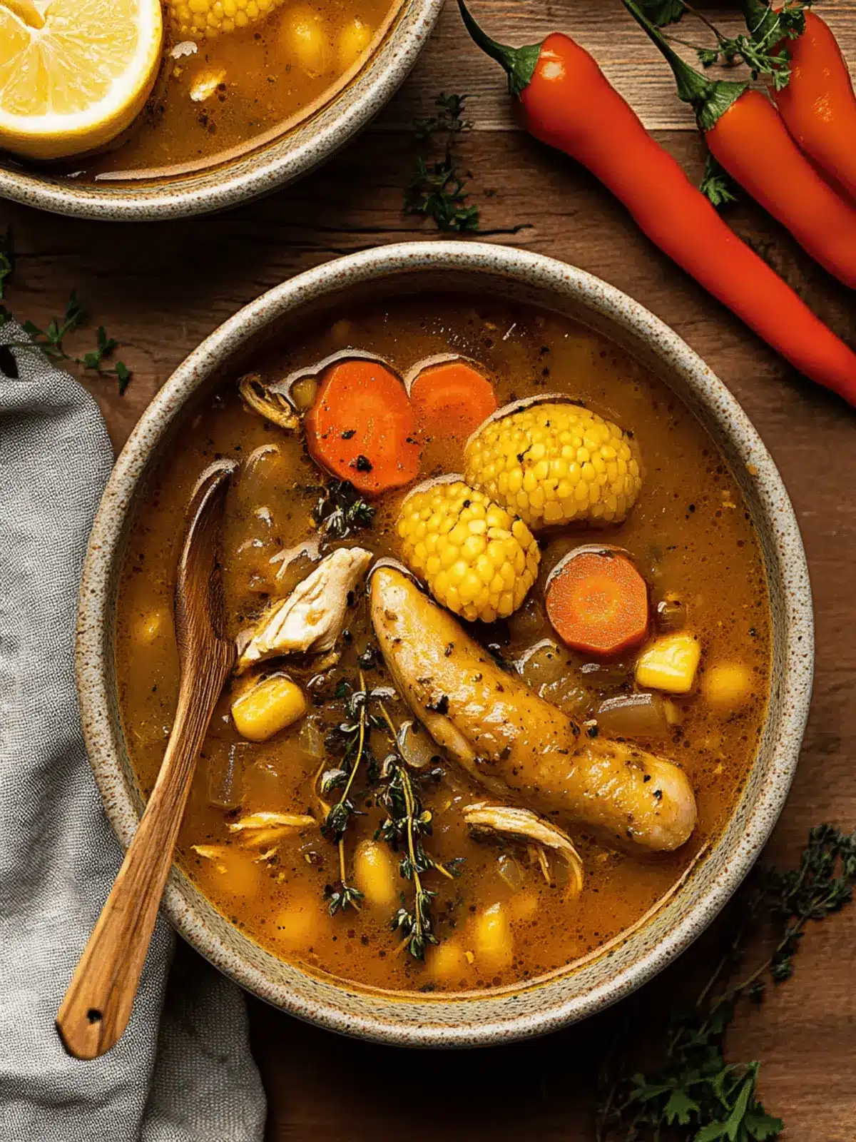 Jamaican Chicken Soup
