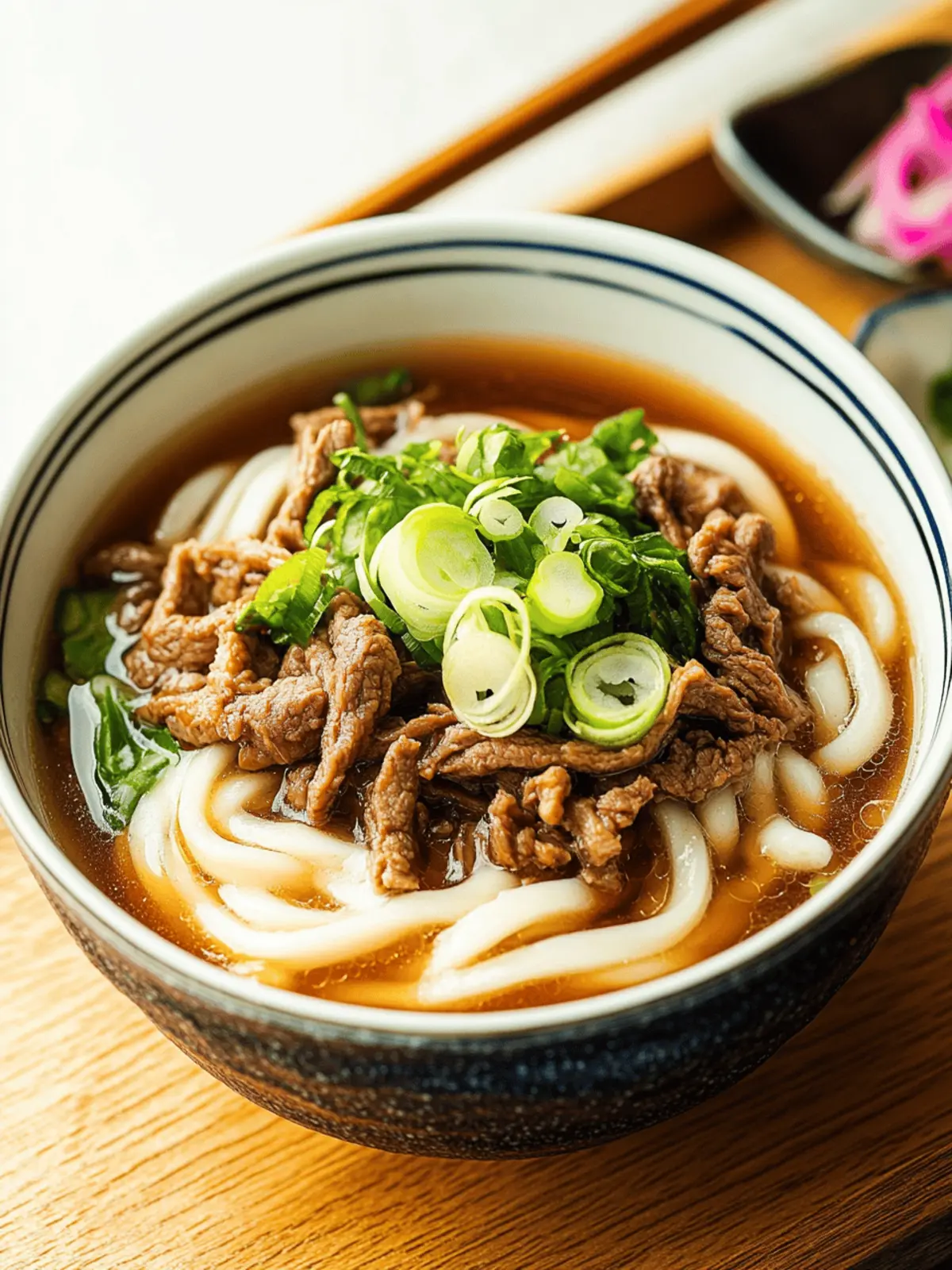Savory Beef Udon: Homemade Comfort in Every Slurp 4 Beef Udon