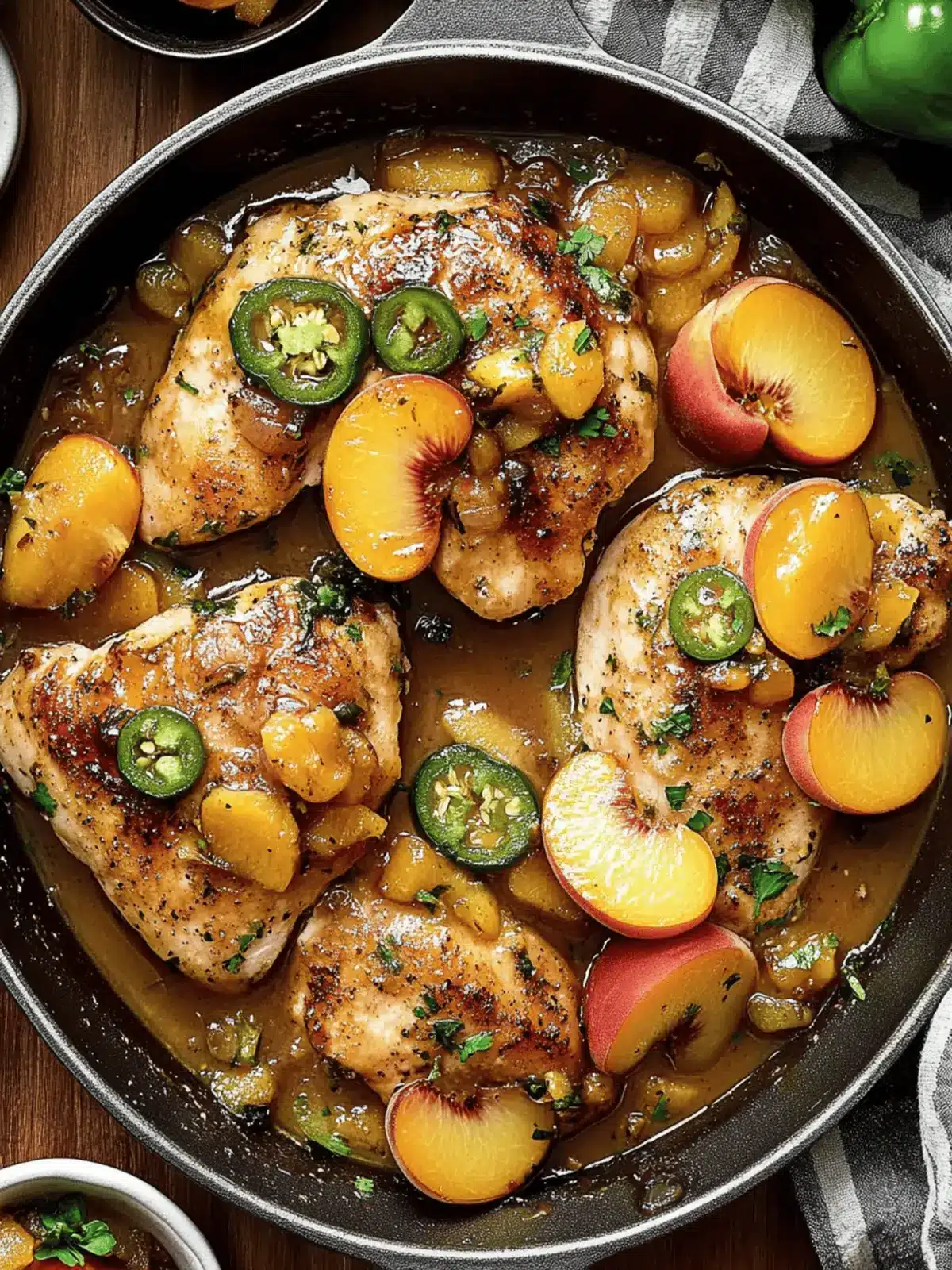 Zesty Jalapeno Peach Chicken That Will Wow Your Tastebuds 2 Jalapeno Peach Chicken
