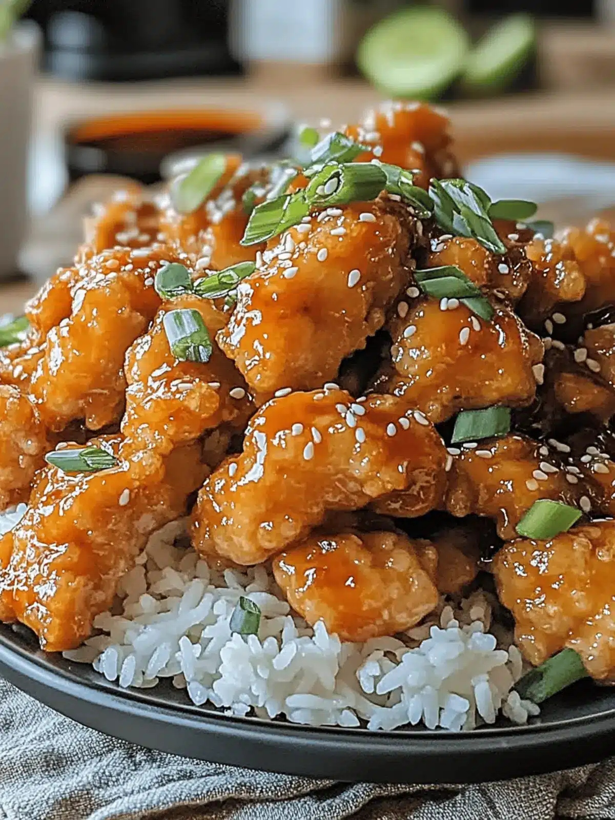 Crunchy Air Fryer Sesame Chicken That's Healthier and Delicious 3 Crunchy Air Fryer Sesame Chicken