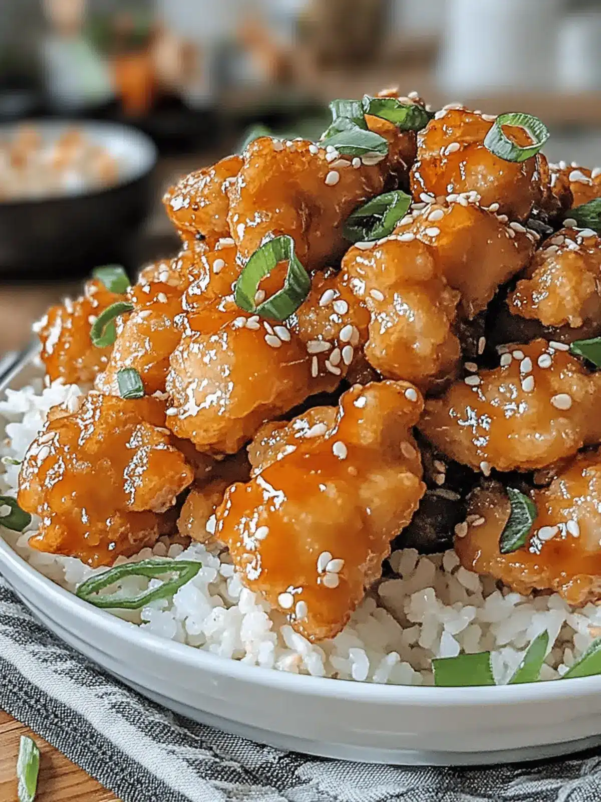 Crunchy Air Fryer Sesame Chicken That's Healthier and Delicious 4 Crunchy Air Fryer Sesame Chicken