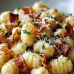 Gnocchi Carbonara with Bacon & Parmesan