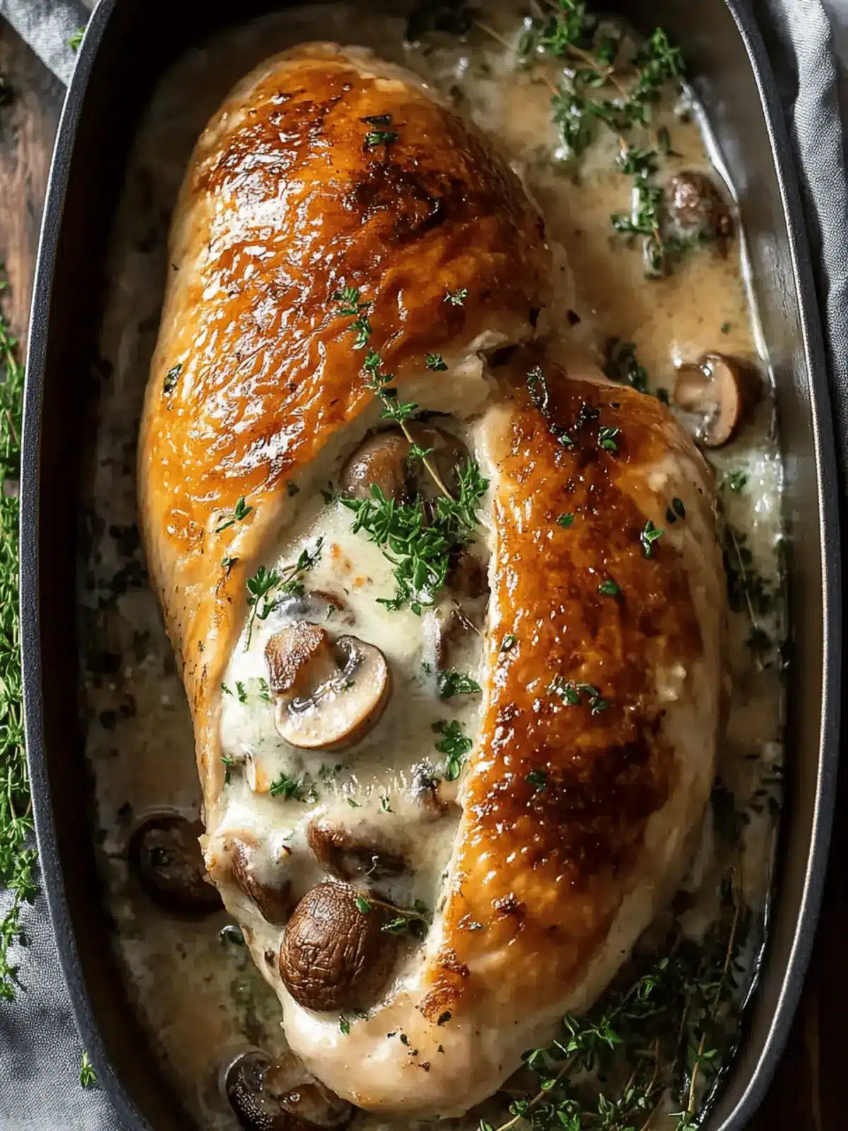 Garlic Butter Mushroom Stuffed Chicken for Cozy Family Dinners 3 Garlic Butter Mushroom Stuffed Chicken